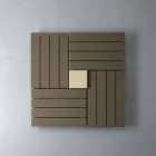 Termoarredo idraulico quadrato design made in Italy Square Scirocco H Viadurini