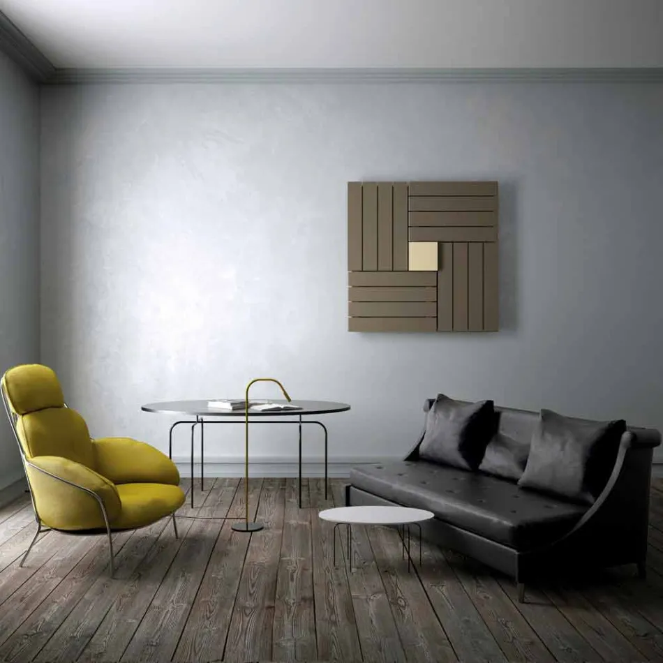 Termoarredo idraulico quadrato design made in Italy Square Scirocco H Viadurini