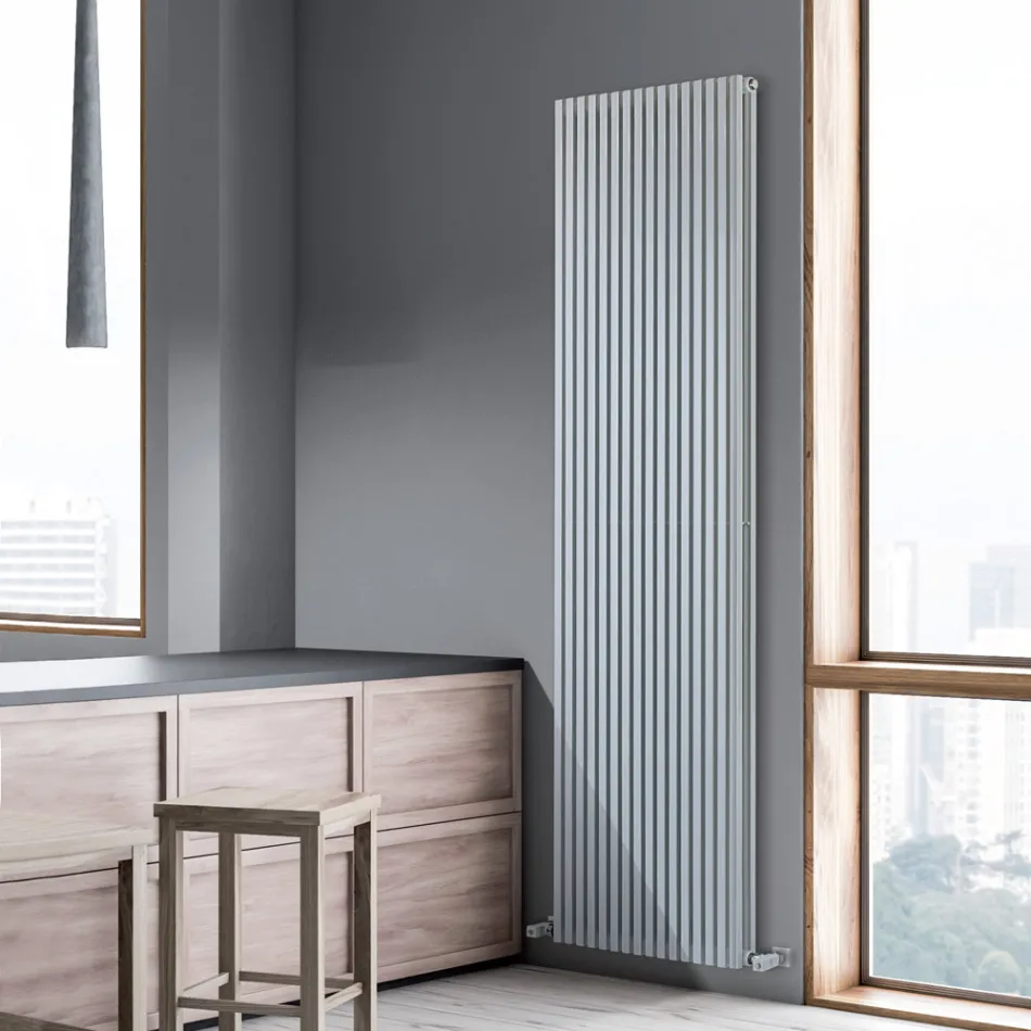 Termoarredo Idraulico Realizzato con Struttura in Acciaio al Carbonio - Gelato Viadurini