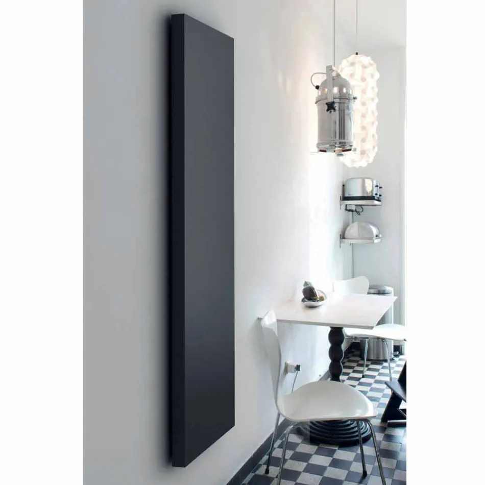 Termoarredo idraulico verticale, cover in acciaio, Scirocco H Light Viadurini