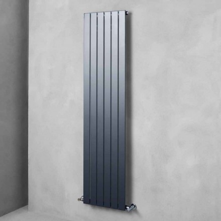 Termoarredo in Acciaio al Carbonio Colorato Design a Parete 881 W - Picchio Viadurini