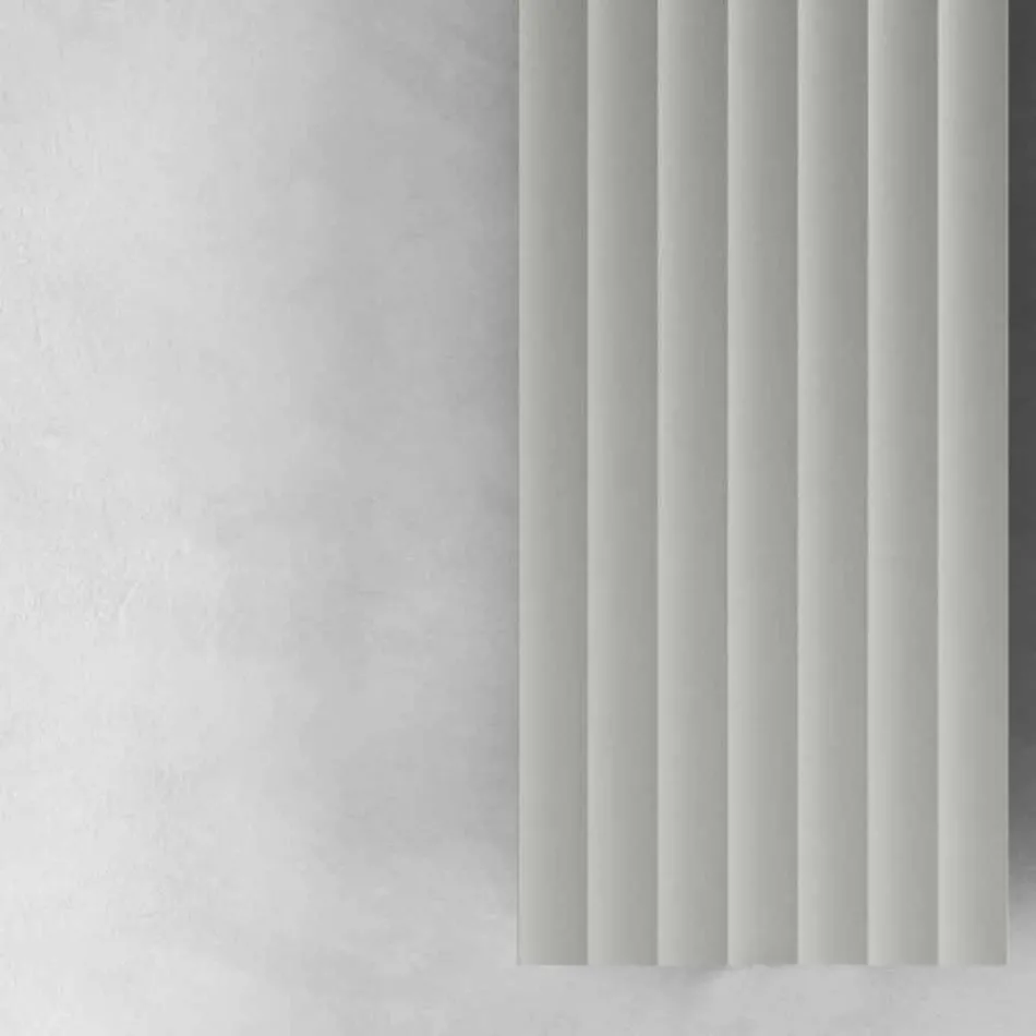 Termoarredo in Alluminio Design Moderno Idraulico a Parete fino 700 W - 100Righe Viadurini