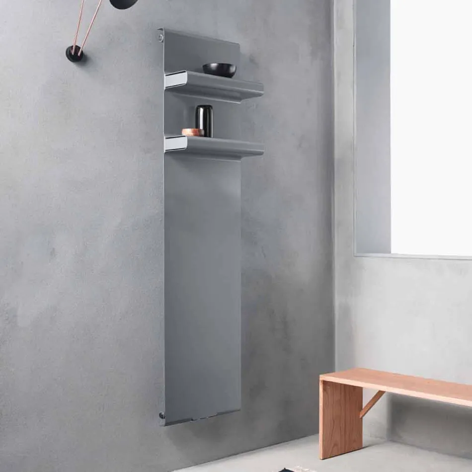 Termoarredo Portasciugamani Design Elettrico Verticale fino 1000 watt - Rebel Viadurini