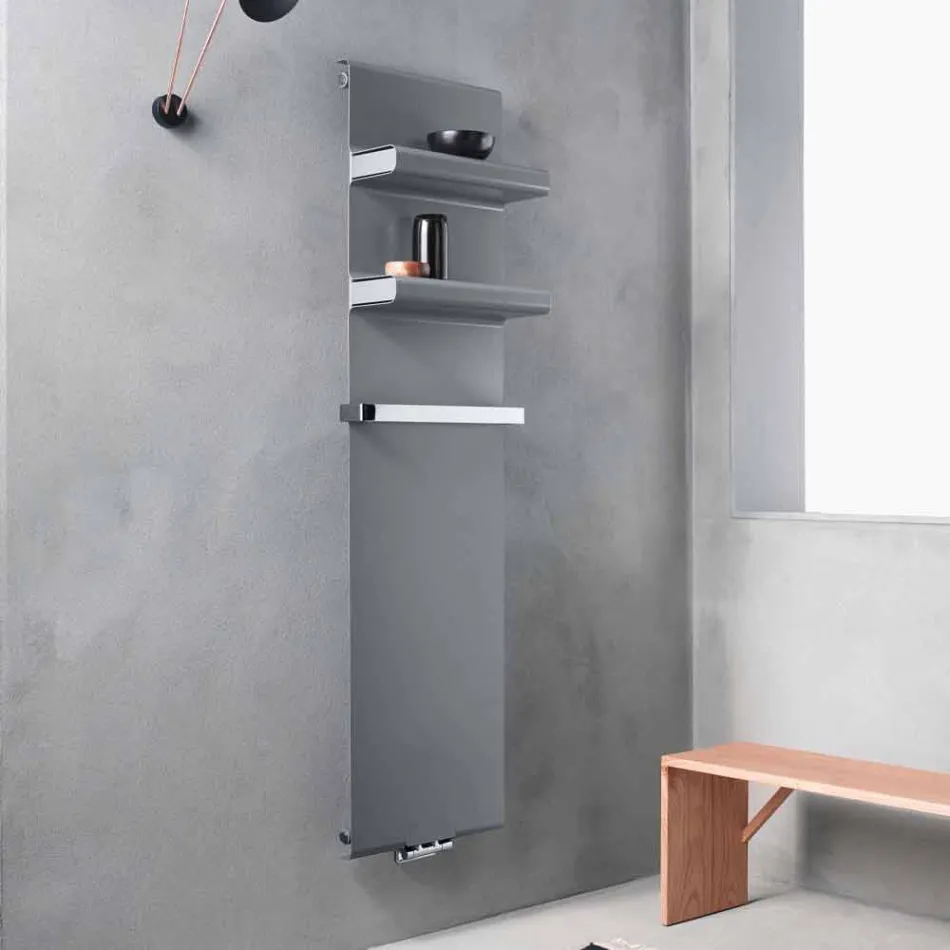 Termoarredo Portasciugamani Design Verticale Idraulico fino 719 watt - Rebel Viadurini