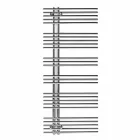 Termoarredo Scaldasalviette Cromato in Acciaio Design Idraulico 483 W - Pavone Viadurini