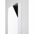 Termoarredo Verticale Design Idraulico in Alluminio Colorato fino a 662 W - Book Viadurini