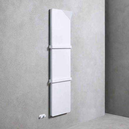 Termoarredo Verticale Design Idraulico in Alluminio Colorato fino a 662 W - Book Viadurini