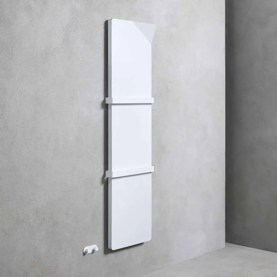 Termoarredo Verticale Design Idraulico in Alluminio Colorato fino a 662 W - Book Viadurini