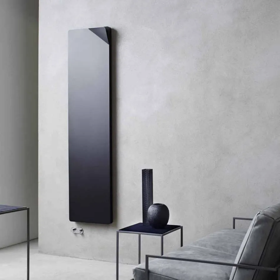 Termoarredo Verticale Design Idraulico in Alluminio Colorato fino a 662 W - Book Viadurini