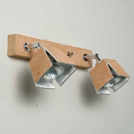 Toscot Apuane reglette 2 luci direzionabili made in Toscana Viadurini