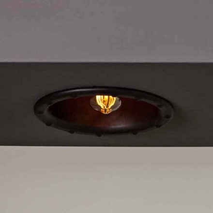 Toscot Battersea faro ad incasso grande Ø22,5 cm made in Toscana Viadurini