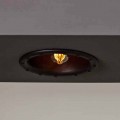 Toscot Battersea faro ad incasso grande Ø22,5 cm made in Toscana