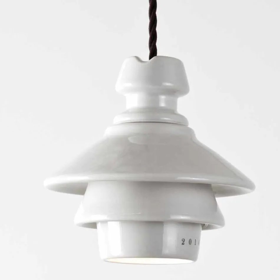 Toscot Battersea lampada a sospensione con piatto in terracotta Viadurini