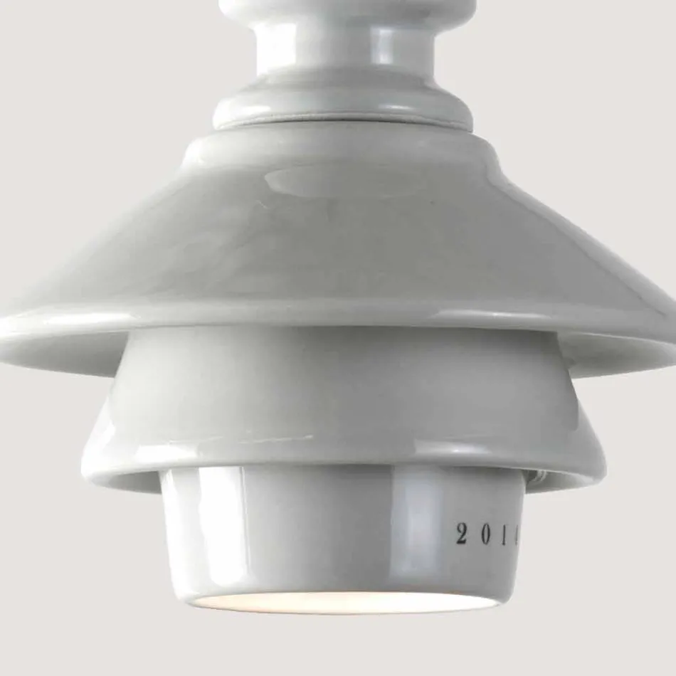 Toscot Battersea lampada a sospensione in ceramica fatta a mano Viadurini