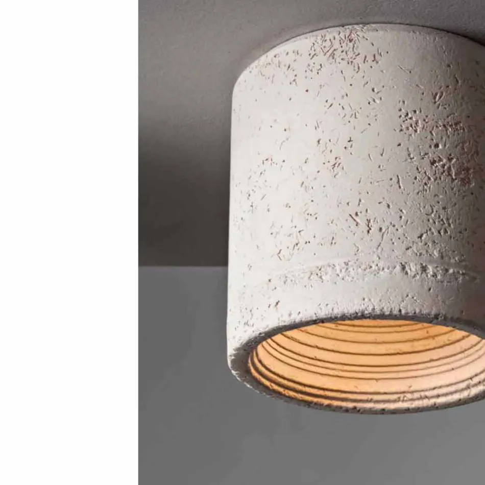 Toscot Carso plafoniera Ø13 cm made in Toscana Viadurini