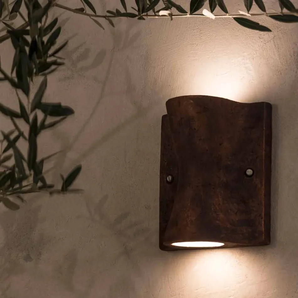 Toscot Lido applique esterno/ interno di design fatta a mano in Italia Viadurini