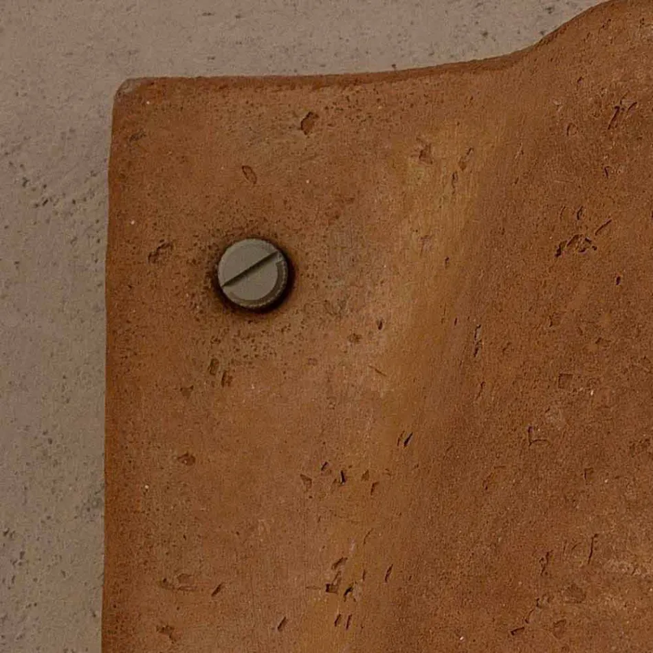 Toscot Lido lampada a muro interno/esterno terracotta made in Italy Viadurini