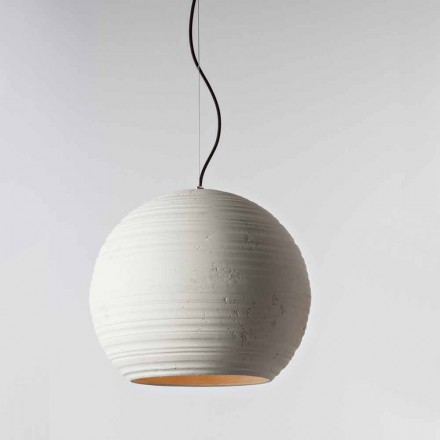 Toscot Newton lampada a sospensione moderna in terracotta fatta a mano Viadurini