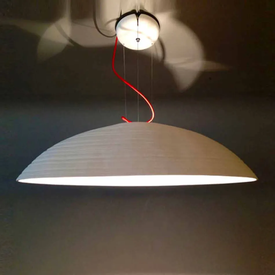Toscot Notorius lampada a sospensione ovale made in Toscana Viadurini