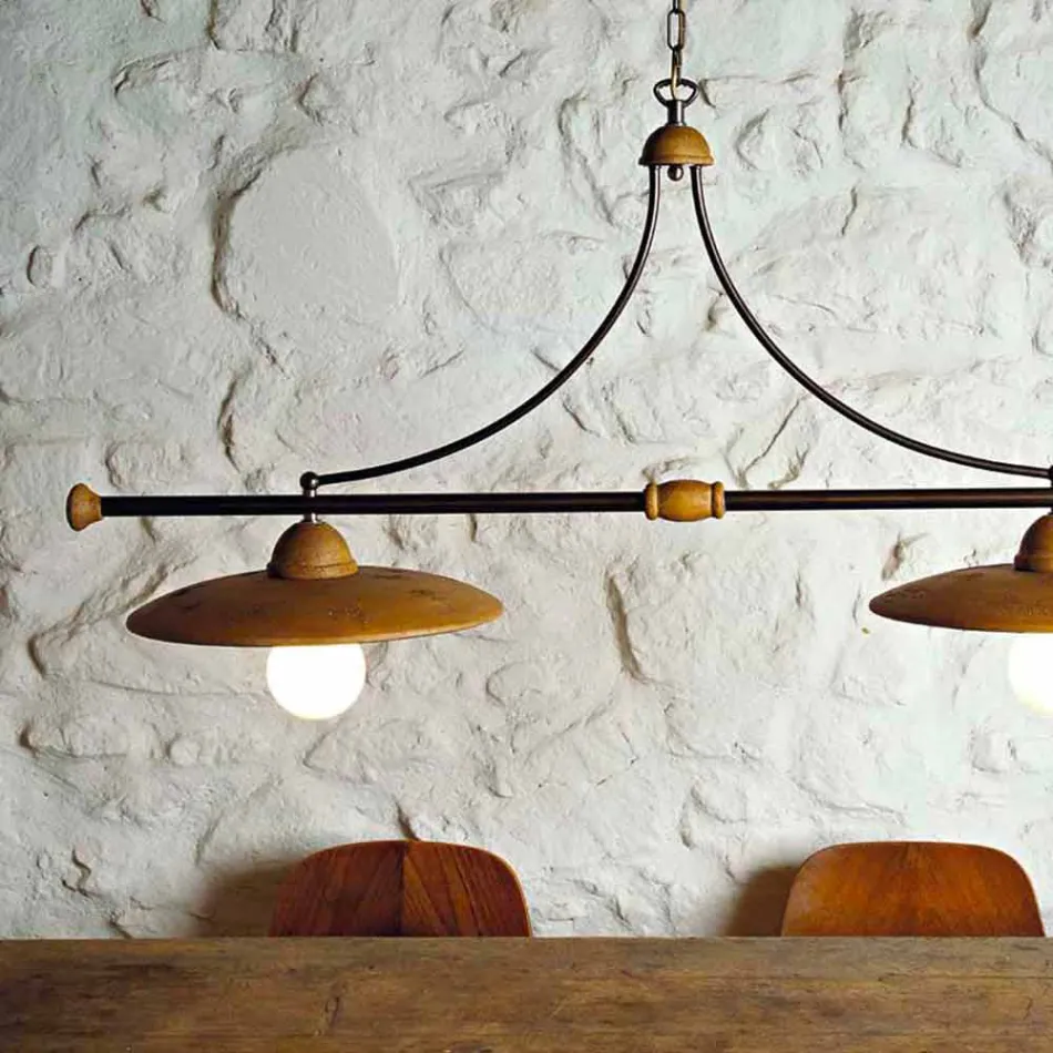 Toscot Settimello lampada a sospensione biliardo Viadurini