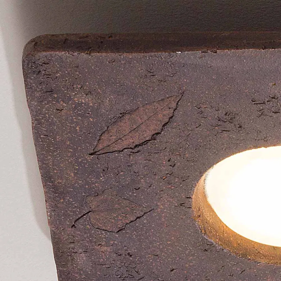 Toscot Vivaldi applique in terracotta di design made in Italy Viadurini