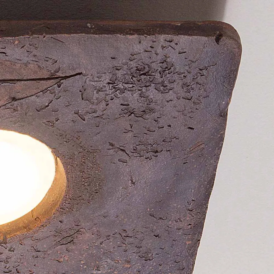 Toscot Vivaldi applique in terracotta di design made in Italy Viadurini