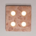 Toscot Vivaldi lampada da muro in terracotta made in Italy