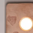 Toscot Vivaldi lampada da muro di design in terracotta made in Italy Viadurini