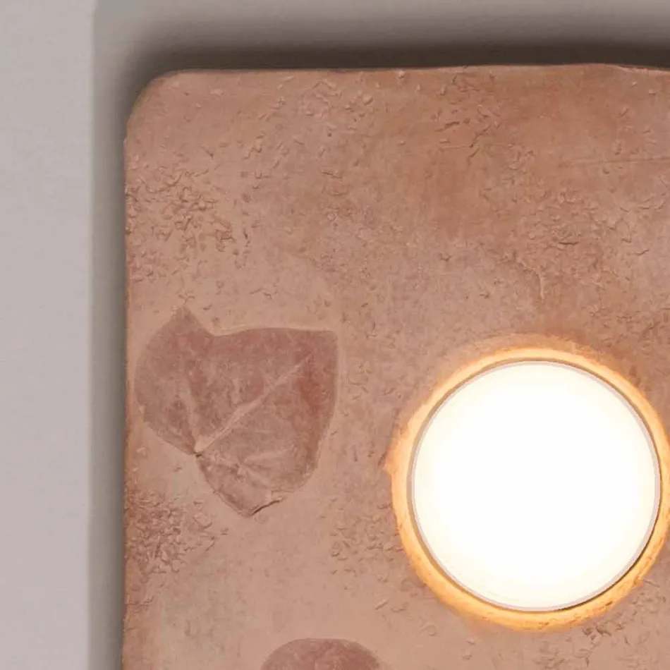 Toscot Vivaldi lampada da muro di design in terracotta made in Italy Viadurini