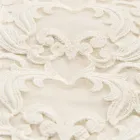 Tovaglia in Lino Bianco o Burro con Pizzo Farnese Design Rettangolare - Kippel Viadurini