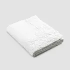Tovaglia in Lino Bianco o Burro con Pizzo Farnese Design Rettangolare - Kippel Viadurini