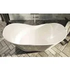 Vasca bagno di design freestanding moderna realizzata in Italia Ragusa Viadurini