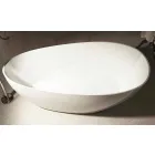 Vasca bagno ovale di design freestanding realizzata in Italia Albenga Viadurini