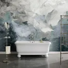Vasca in Solid Surface Rettangolare Morbida sugli Angoli Made in Italy - Fulvio Viadurini