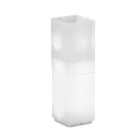 Vaso a Colonna Luminoso da Esterni in Polietilene Made in Italy - Lambo Viadurini