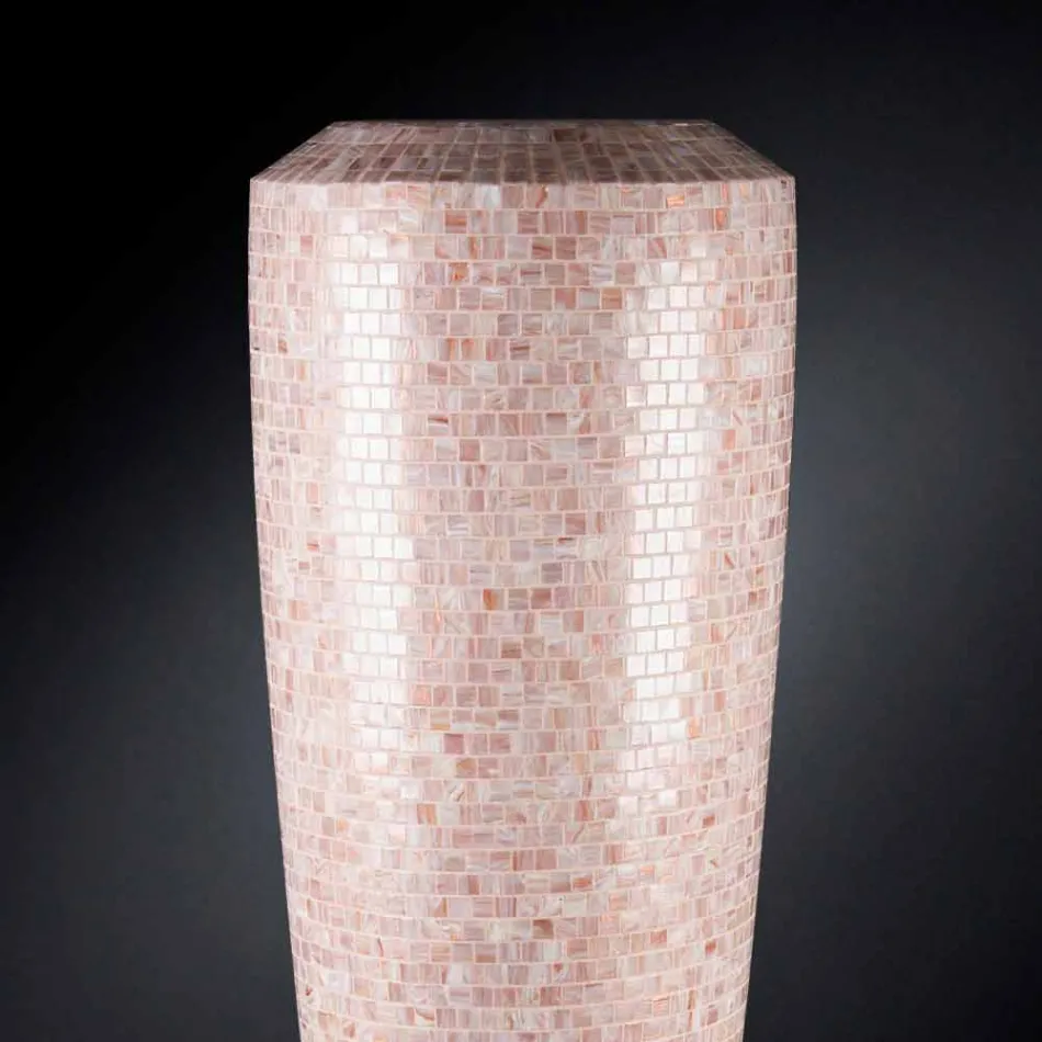 Vaso Alto Decorativo per Interni in Polietilene Realizzato in Italia - Capuano Viadurini