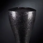 Vaso Alto Moderno in Polietilene Realizzato in Italia Alta Qualità - Timodeo Viadurini