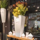 Vaso cubo di design moderno 100% Made in Italy Cody Viadurini