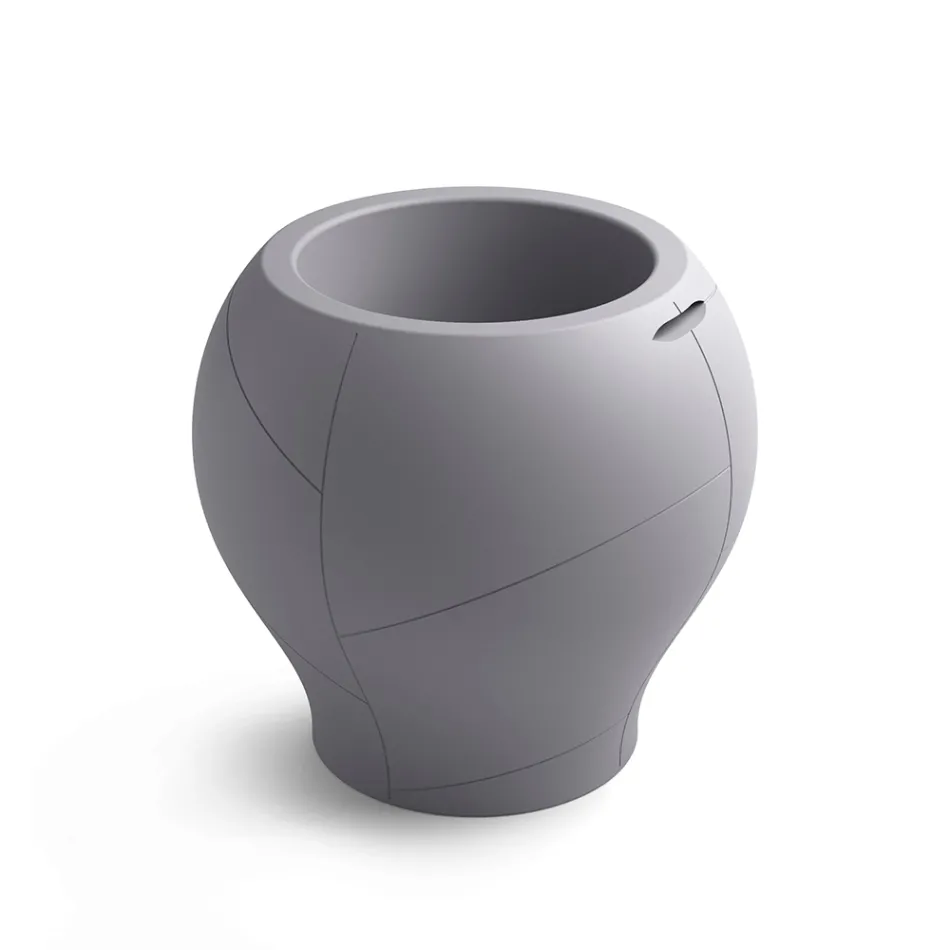 Vaso da Esterno in Diverse Finiture e Misure in Polietilene Made in Italy - Loto Viadurini