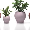 Vaso da Esterno Diverse Finiture e Misure in Polietilene Made in Italy - Selva