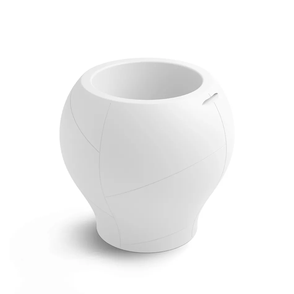 Vaso da Esterno in Diverse Finiture e Misure in Polietilene Made in Italy - Loto Viadurini