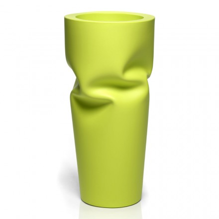 Vaso da Esterno in Polietilene Colorato Opaco Realizzato in Italia - Fiero Viadurini