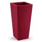 Vaso da Esterno Quadrato in Polietilene Colorato Made in Italy - Marilard Viadurini