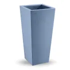 Vaso da Esterno Quadrato in Polietilene Colorato Made in Italy - Marilard Viadurini