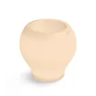 Vaso da Giardino Luminoso in Polietilene Alabasro Made in Italy - Loto Viadurini