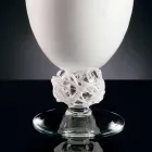Vaso da Interno in Vetro Colorato Realizzato Artigianalmente in Italia - Crezia Viadurini