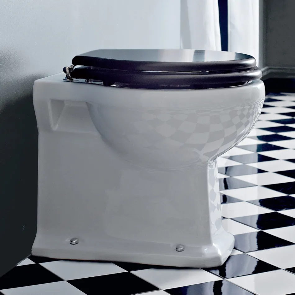 Vaso da Terra Back To Wall di Design Vintage in Ceramica Made in Italy – Marwa Viadurini