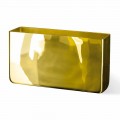 Vaso Decorativo Artigianale in Vetro Soffiato Finitura Oro Made in Italy - Efeso