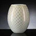 Vaso Decorativo in Vetro Soffiato di Murano Colorato Made in Italy - Barletta Viadurini