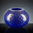 Vaso Decorativo in Vetro Soffiato di Murano Colorato Made in Italy - Barletta Viadurini